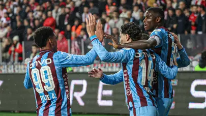 Trabzonspor'dan kritik galibiyet: Fenerbahçe maçına moralli gidiyor