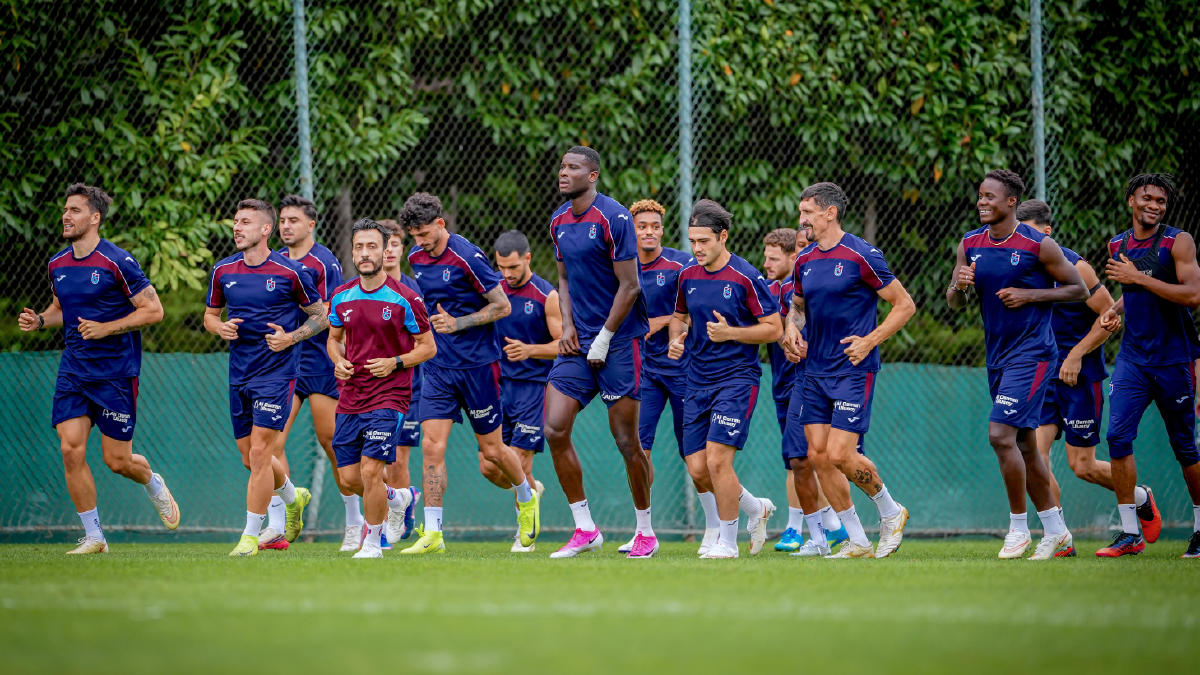 Trabzonspor, Gençlerbirliği maçının hazırlıklarını sürdürdü