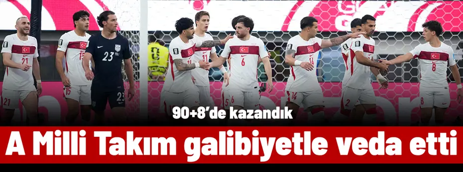 turvabd4-357783 A Milli Takım, Dünya Kupası'na galibiyetle veda etti: Türkiye 3-2 ABD