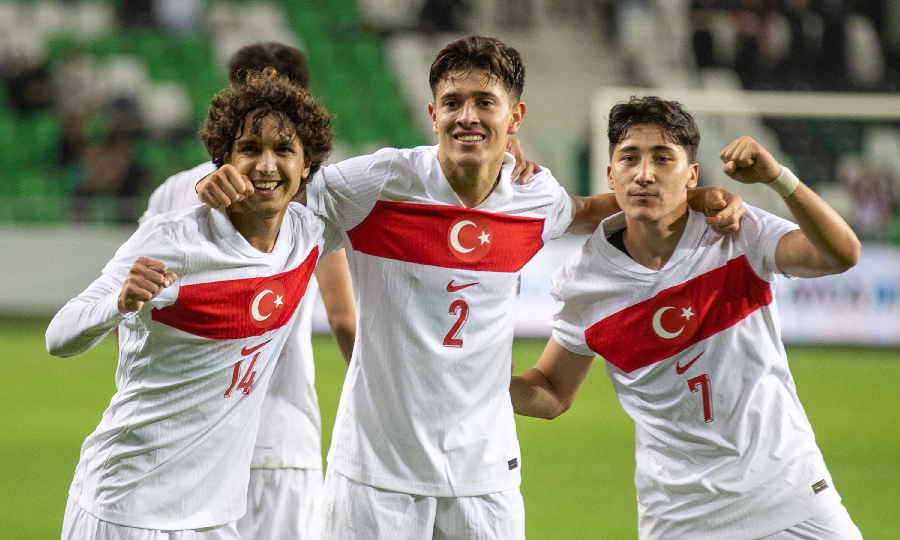 Ümit milliler, Litvanya'yı 2 golle geçti