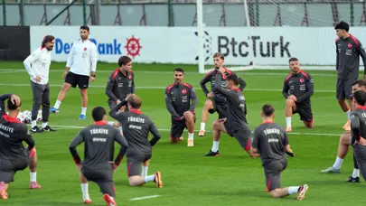 A Milli Takım'da Bulgaristan maçı hazırlıkları 5 eksikle başladı