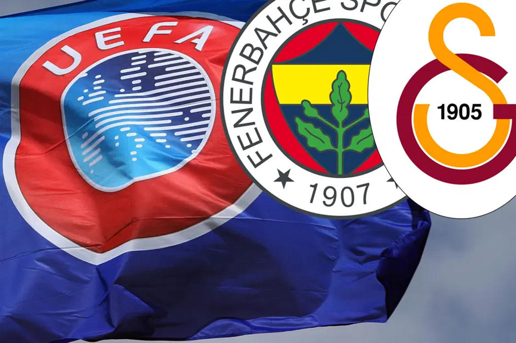 UEFA kulüpler sıralaması güncellendi! Fenerbahçe ve Galatasaray kaçıncı oldu?
