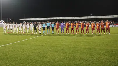 Galatasaray'ın hazırlık maçında Mesut Özil sürprizi