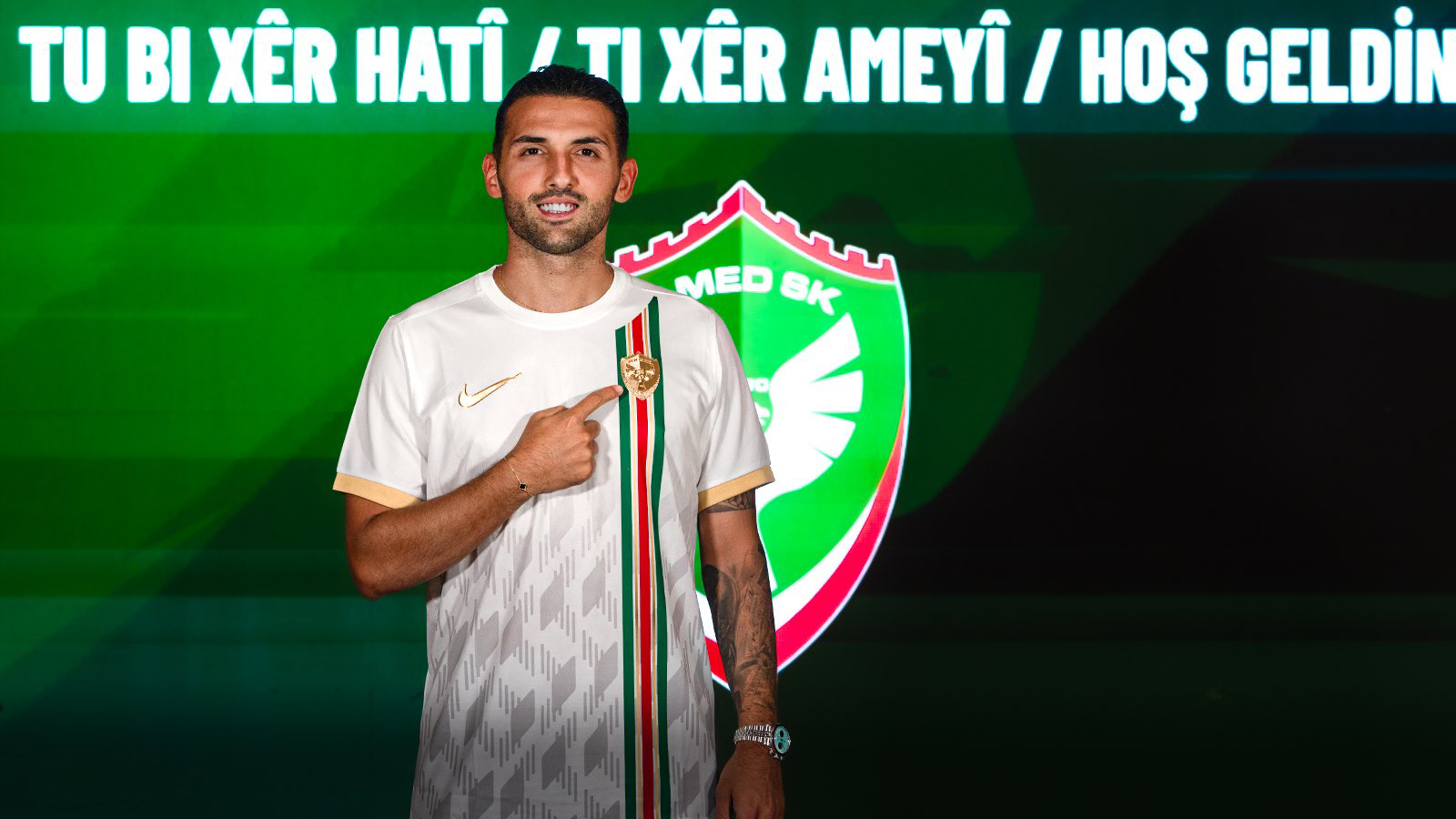 Amed Sportif Faaliyetler, Umut Meraş'ı renklerine bağladı