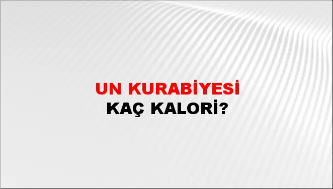 Un Kurabiyesi