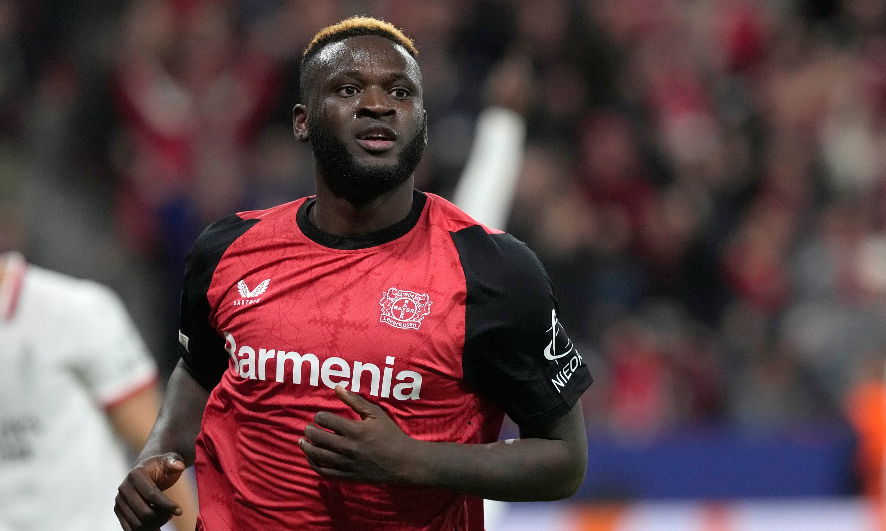 Leverkusen'in yıldızı Boniface: "Türk halkı, Osimhen için deli oluyor"