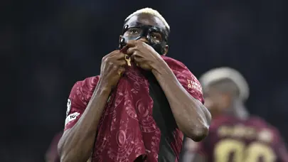 Ajax maçının yıldızı Osimhen: "Kalitem olduğunu düşünüyorum ama..."