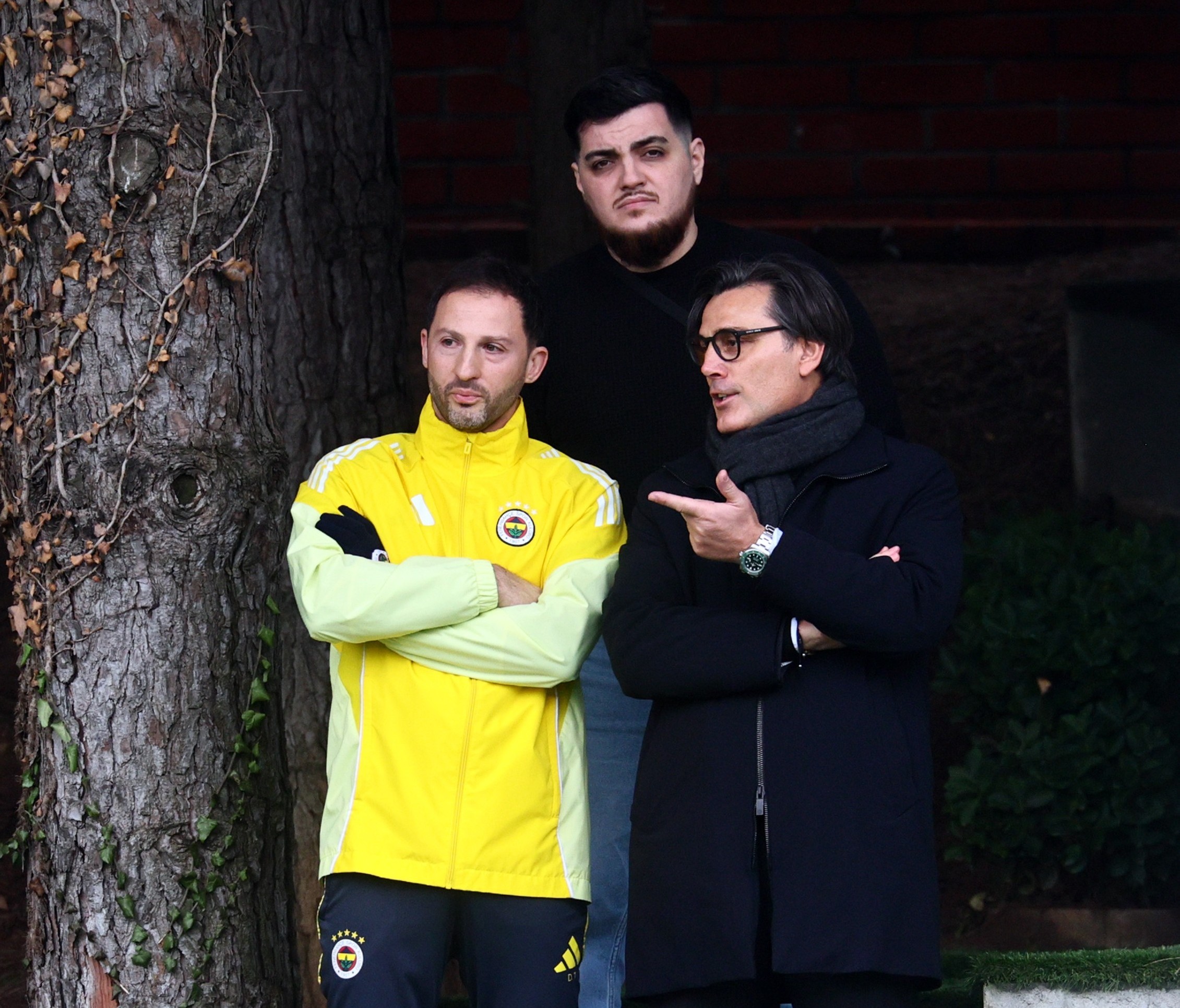 Vincenzo Montella'dan Fenerbahçe antrenmanına ziyaret