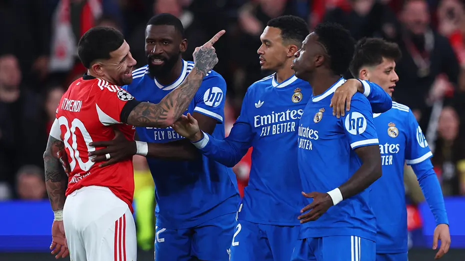 Şampiyonlar Ligi'nde skandal! Herkes Vinicius'a yapılanları konuşuyor: "Men edilmeli" - 5 Şampiyonlar Ligi'nde skandal! Herkes Vinicius'a yapılanları konuşuyor: "Men edilmeli" - 5