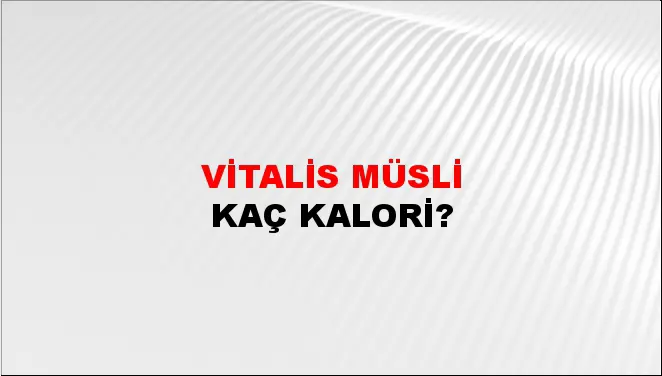 Vitalis Müsli