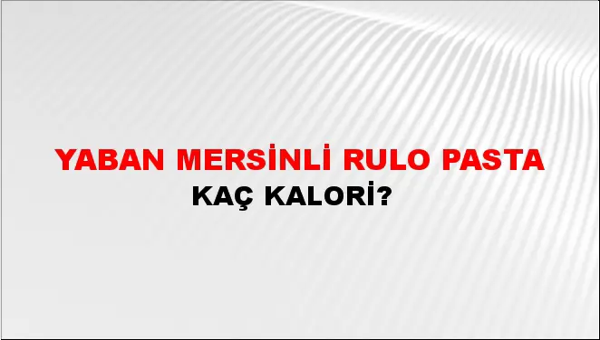 Yaban Mersinli Rulo Pasta