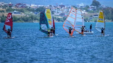 Adana'da Techno 293 Yelken Yarışları start aldı