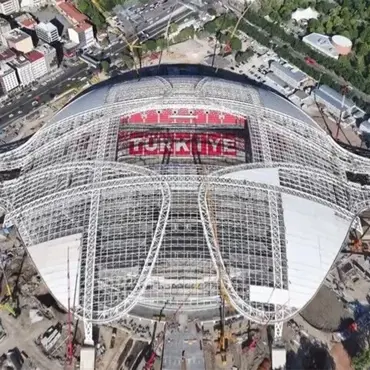 Türkiye'nin en modern stadyumu şekilleniyor!Türkiye'nin en modern stadyumu şekilleniyor!