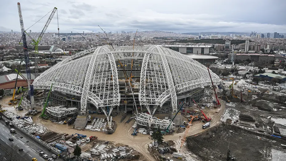 Türkiye'nin en büyük 3. stadı açılıyor! "Yeni Ankara Stadyumu" gelecek sezon kapılarını açacak - 6 Türkiye'nin en büyük 3. stadı açılıyor! "Yeni Ankara Stadyumu" gelecek sezon kapılarını açacak - 6