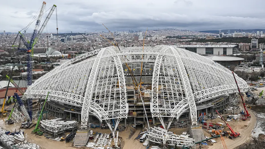 Türkiye'nin en büyük 3. stadı açılıyor! "Yeni Ankara Stadyumu" gelecek sezon kapılarını açacak - 3 Türkiye'nin en büyük 3. stadı açılıyor! "Yeni Ankara Stadyumu" gelecek sezon kapılarını açacak - 3