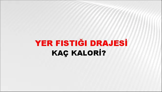 Yer Fıstığı Drajesi Yer Fıstığı Drajesi