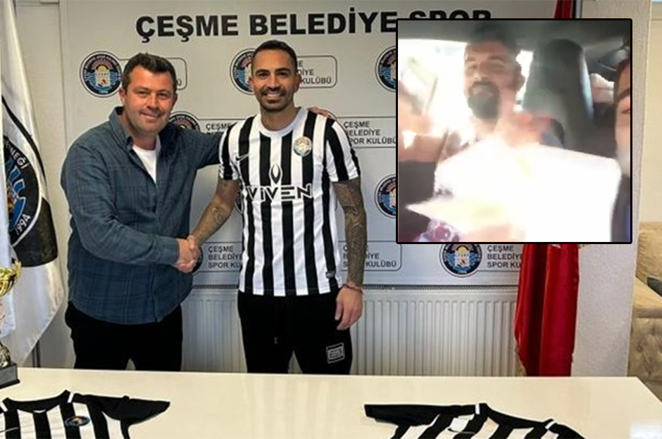 Galatasaray'dan Amatör Lig'e! Paraları saçtığı görüntü sonrası gönderilmişti...