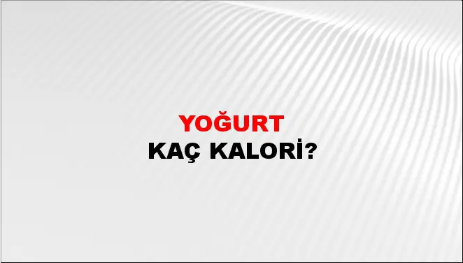 Yoğurt Yoğurt
