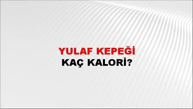 Yulaf Kepeği Yulaf Kepeği