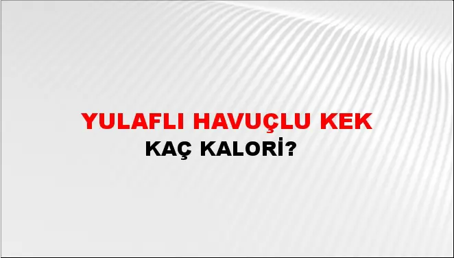 Yulaflı Havuçlu Kek Yulaflı Havuçlu Kek