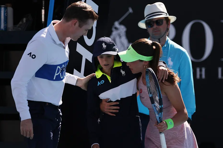 Dünya Zeynep Sönmez'in hareketini konuşuyor! Tarihi maçta sıradışı olay - 5