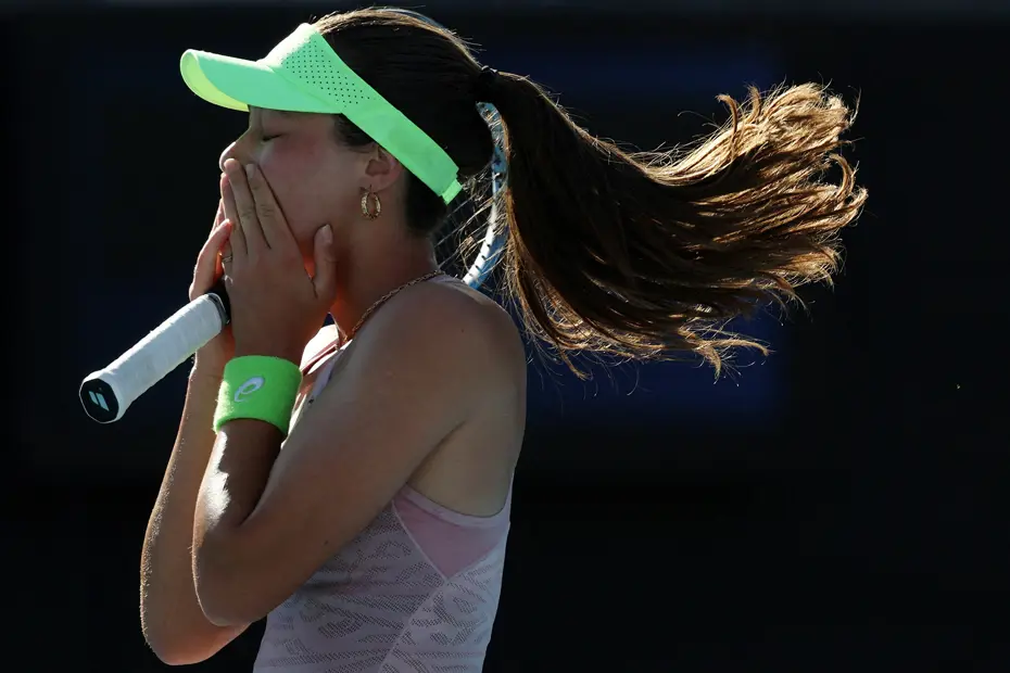 Dünya Zeynep Sönmez'in hareketini konuşuyor! Tarihi maçta sıradışı olay - 6