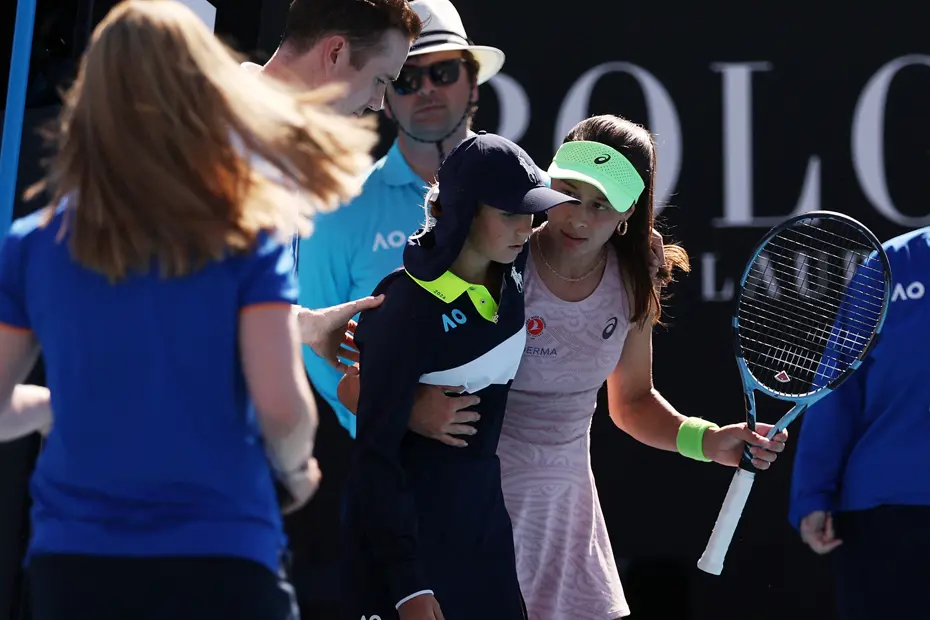 Dünya Zeynep Sönmez'in hareketini konuşuyor! Tarihi maçta sıradışı olay - 3