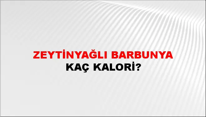 Zeytinyağlı Barbunya