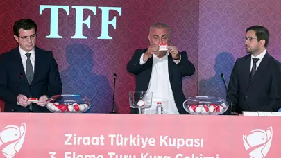 Ziraat Türkiye Kupası'nda kuralar çekildi: Süper Lig'den 7 takım yer aldı